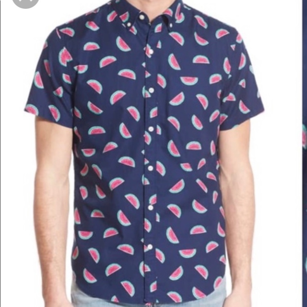 ISO: Bonobos watermelon shirt mens XS, regular fit